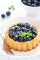 Kuchen mit Heidelbeeren / cake with blueberries