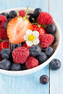 Beeren in Schale / berries in a bowl