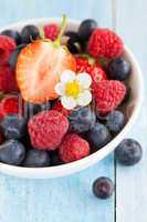 Beeren in Schale / berries in a bowl