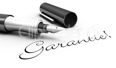 Garantie! - Stift Konzept