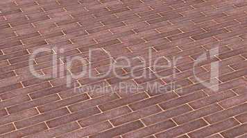 Braune Ziegelsteine Textur diagonal