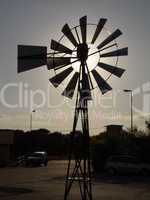 Windmühle Windrad Energie Sonne Solar Wind