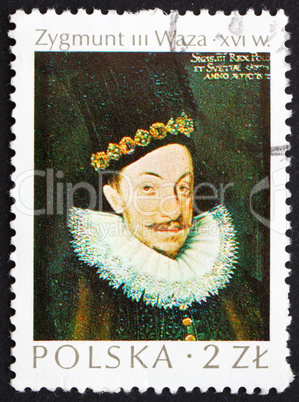 Postage stamp Poland 1974 Sigismund Vasa, King of Poland