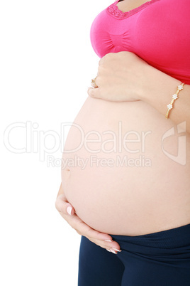 Belly of Pregnant Woman