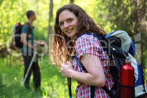 Pause während einer Wanderung