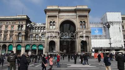 Triumphbogen in  Mailand