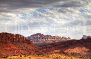 scenic view at arches nationally park utah usa