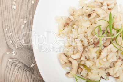 Risotto With Mushrooms