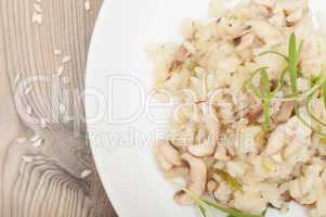 Risotto With Mushrooms