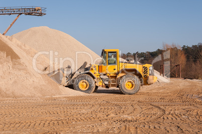 Bagger Radlader