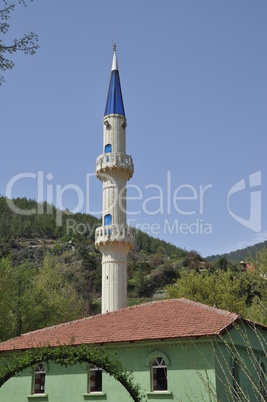 Moschee in Sapadere, Türkei
