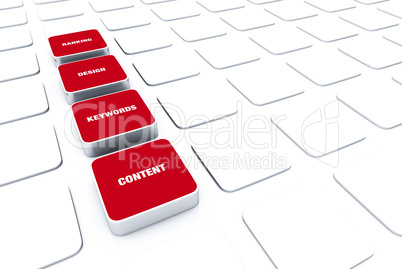 3D Pads Red - Keywords Design Content Ranking 4