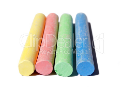 Soft colored chalks