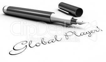 Global Player - Stift Konzept