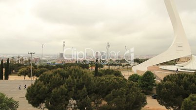 Olympiapark und Fernsehturm, Barcelona