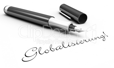 Globalisierung! - Stift Konzept