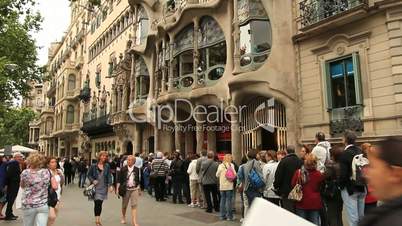 Casa Milà von Gaudi (la Pedrera)