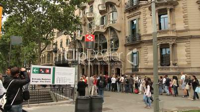 Casa Milà von Gaudi (la Pedrera)