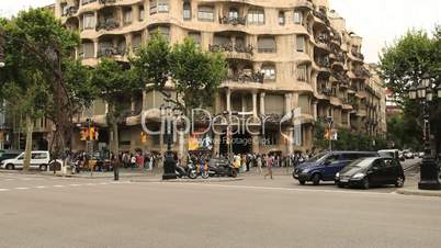 Casa Milà von Gaudi (la Pedrera)