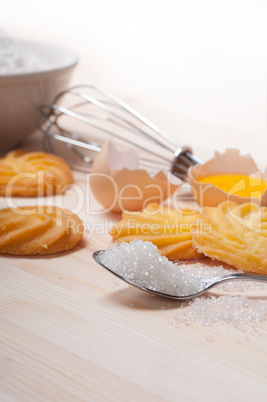 making baking cookies