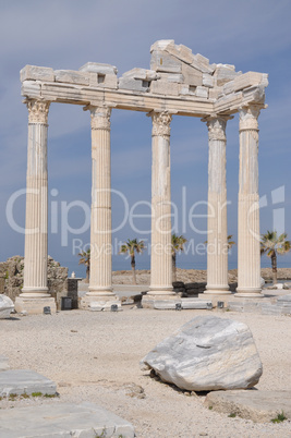 Apollon-Tempel in Side, Türkei