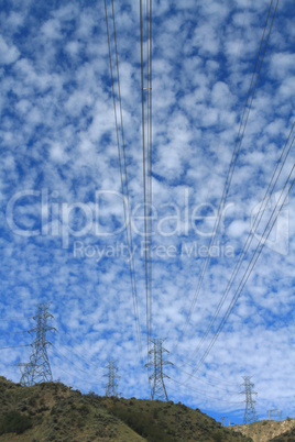 Electrical Power Cables and Pylons