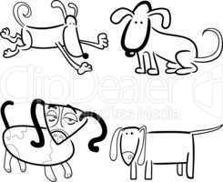 dogs or puppies for coloring