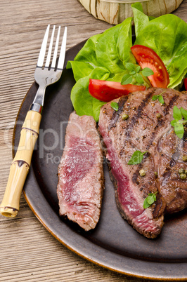 Grilled Steak. Barbecue