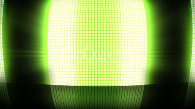 Green disco lights
