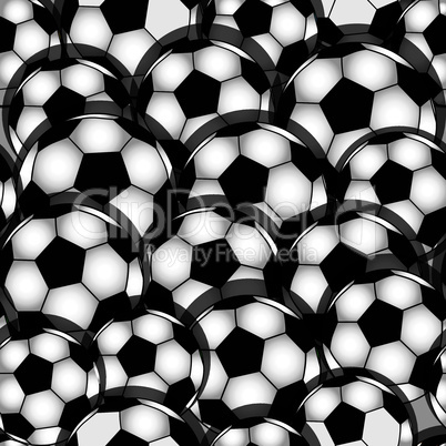 Vector seamless soccer texture.