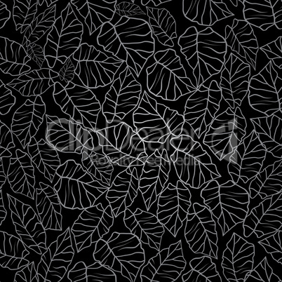 Abstract floral seamless background