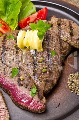 Grilled Steak. Barbecue