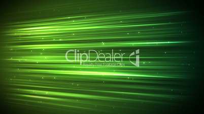 Digital green stroke with sparks