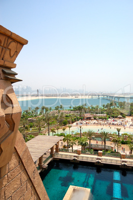 Aquaventure waterpark of Atlantis the Palm hotel, Dubai, UAE