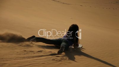 Sandboarding, Ica, Peru