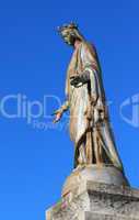 Notre Dame de Suize virgin statue, Grand-Bornand, France