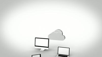 Multiple devices connected to a cloud