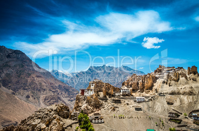 Dhankar Gompa. India. Spiti Valley