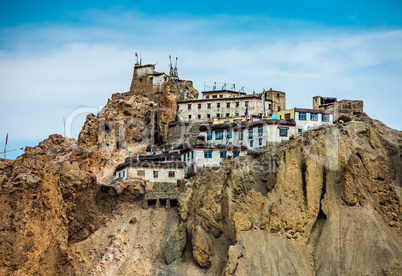 Dhankar Gompa. India. Spiti Valley