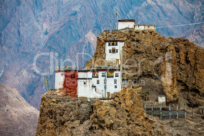 Dhankar Gompa. India. Spiti Valley