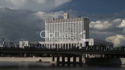 Moscow, Russia,  the government building.