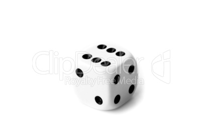 Black and white dice