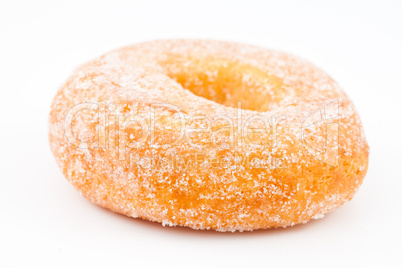 Close up of a doughnut