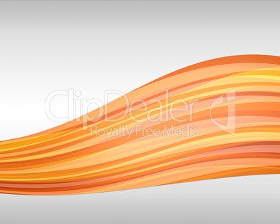 Orange wave