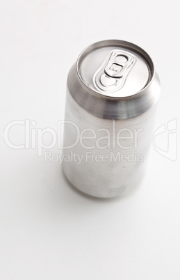 High angle view of a closed can