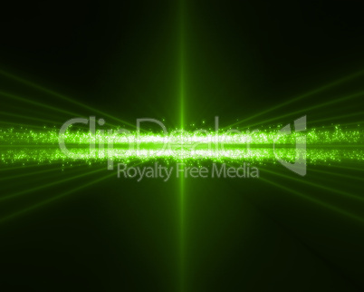 Background of green bundles