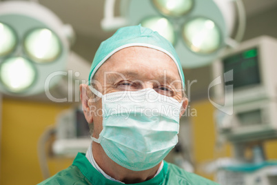 Portrait of a smiling surgeon