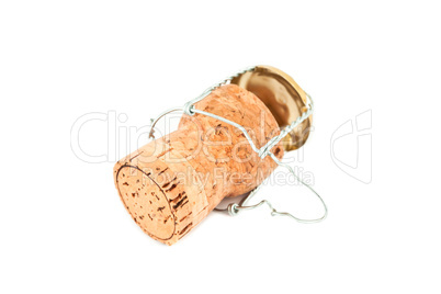 Iron wire with cork