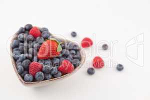 Bowl with berries