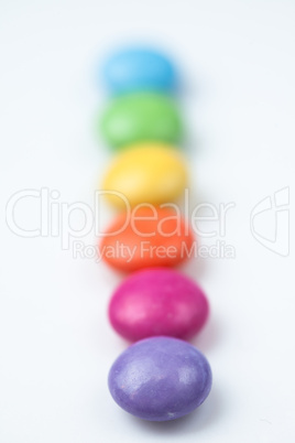Rank of candies multi coloured